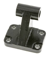 Clevis Male Right-Angled 80 mm ISO 15552 ISO 21287 Burnished steel