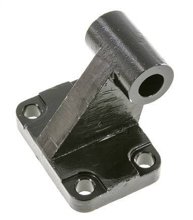 Clevis Male Right-Angled 80 mm ISO 15552 ISO 21287 Burnished steel