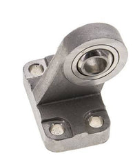 Clevis Spherical Male Right-Angled 32 mm ISO 15552 and 21287 Stainless steel 316 (1.4401)