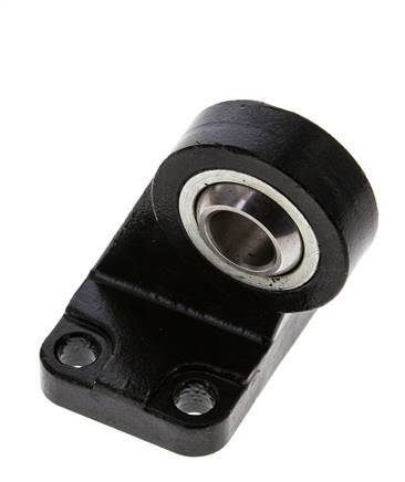 Clevis Spherical Male Right-Angled 40 mm ISO 15552 and 21287 Steel