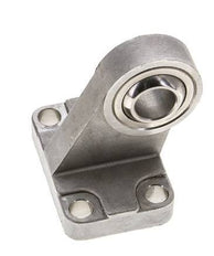 Clevis Spherical Male Right-Angled 50 mm ISO 15552 and 21287 Stainless steel 316 (1.4401)