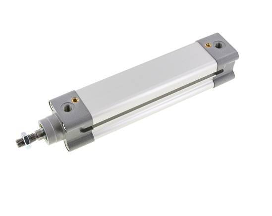 ISO 15552 Double Acting Cylinder 32-125mm - Magnetic - Damping