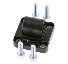 Clevis Male 32 mm ISO 15552 ISO 21287 Burnished steel