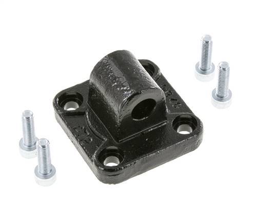 Clevis Male 40 mm ISO 15552 ISO 21287 Burnished steel