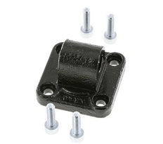 Clevis Male 40 mm ISO 15552 ISO 21287 Burnished steel
