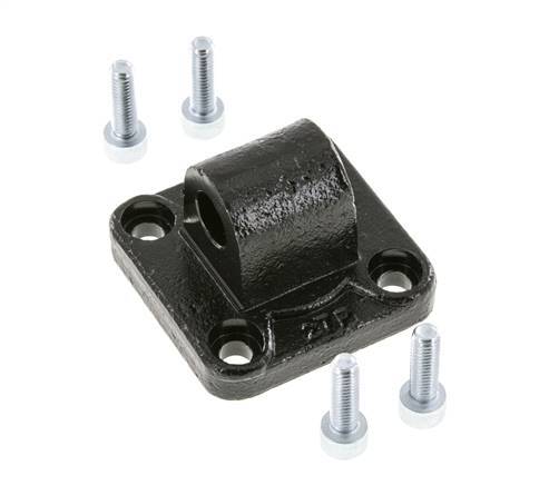 Clevis Male 40 mm ISO 15552 ISO 21287 Burnished steel