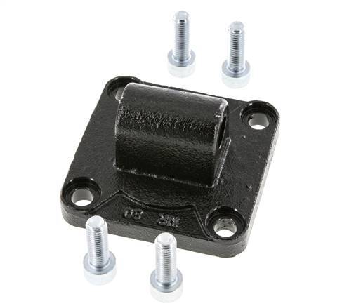 Clevis Male 80 mm ISO 15552 ISO 21287 Burnished steel