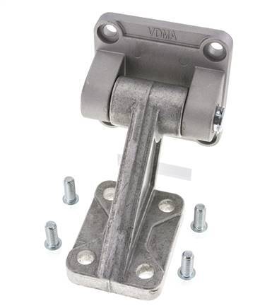 Complete Swivel Mounting 90deg Clip for 100 mm IS0 15552 Cylinder