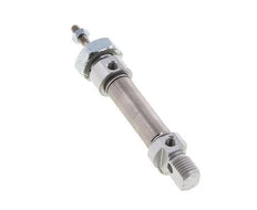 ISO 6432 Round Double Acting Cylinder 10-10mm - Magnetic