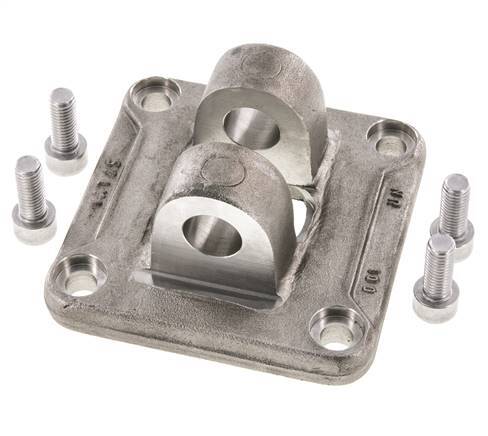 Clevis Female 100 mm ISO 15552 ISO 21287 Stainless steel 316 (1.4401)