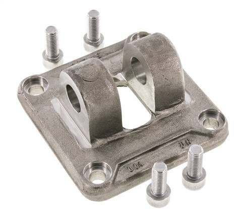 Clevis Female 100 mm ISO 15552 ISO 21287 Stainless steel 316 (1.4401)