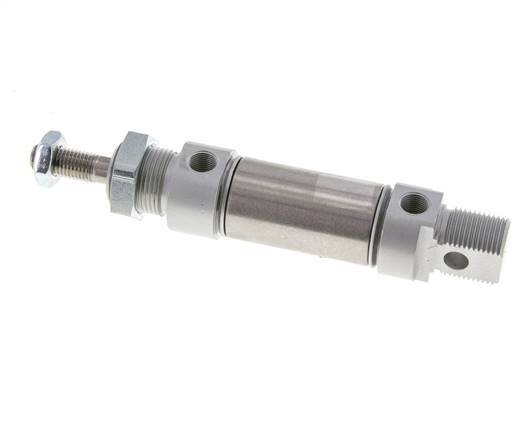 ISO 6432 Round Double Acting Cylinder 25-15mm - Magnetic