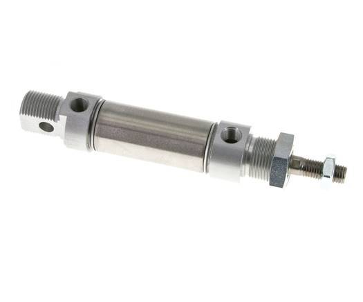 ISO 6432 Round Double Acting Cylinder 25-25mm - Magnetic