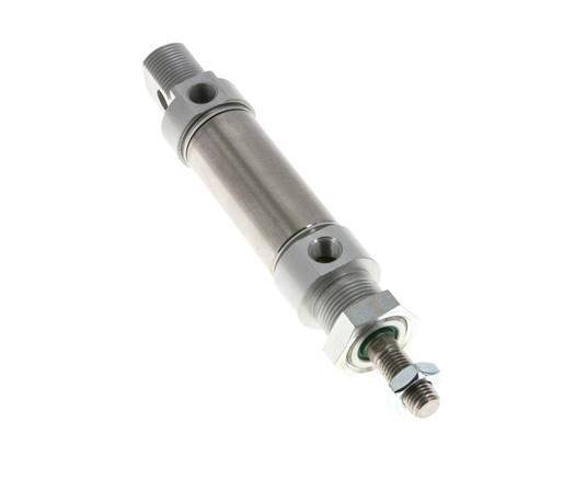 ISO 6432 Round Double Acting Cylinder 25-25mm - Magnetic