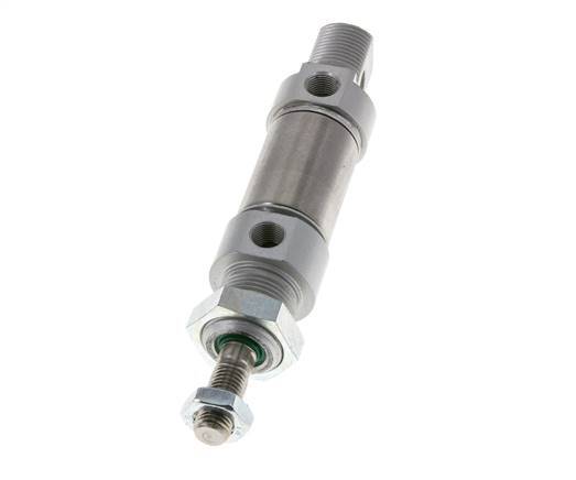 ISO 6432 Round Double Acting Cylinder 25-5mm - Magnetic