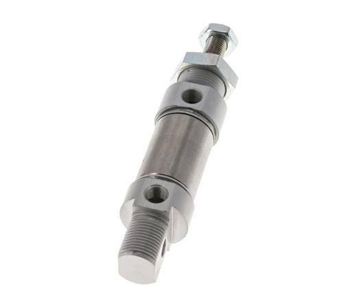 ISO 6432 Round Double Acting Cylinder 25-5mm - Magnetic