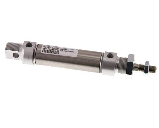 ISO 6432 Round Double Acting Cylinder 25-50mm - Magnetic