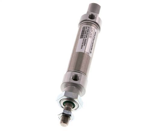 ISO 6432 Round Double Acting Cylinder 25-50mm - Magnetic