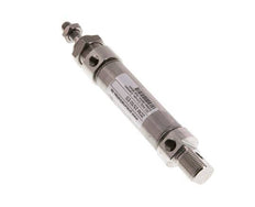 ISO 6432 Round Double Acting Cylinder 25-50mm - Magnetic - Stainless Steel