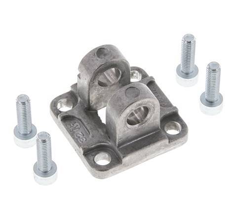 Clevis Female 32 mm ISO 15552 ISO 21287 Aluminium