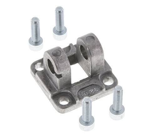 Clevis Female 32 mm ISO 15552 ISO 21287 Aluminium