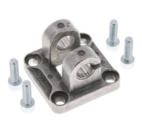 Clevis Female 40 mm ISO 15552 ISO 21287 Aluminium