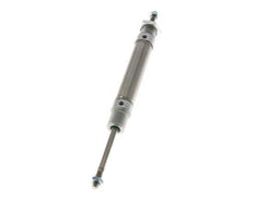 ISO 6432 Round Double Acting Cylinder 16-40mm - Magnetic - Male Threaded - Double Rod