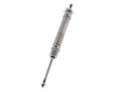ISO 6432 Round Double Acting Cylinder 16-50mm - Magnetic - Male Threaded - Double Rod