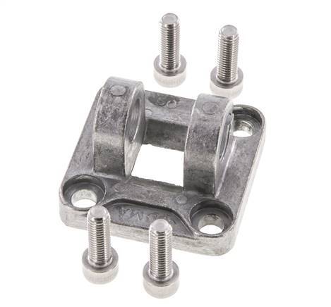 Clevis Female 50 mm ISO 15552 ISO 21287 Aluminium