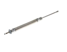 ISO 6432 Round Double Acting Cylinder 16-80mm - Magnetic - Male Threaded - Double Rod