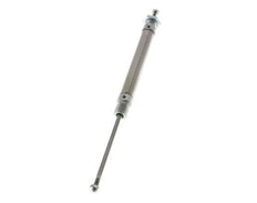 ISO 6432 Round Double Acting Cylinder 16-80mm - Magnetic - Male Threaded - Double Rod
