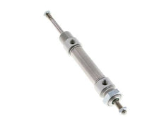 ISO 6432 Round Double Acting Cylinder 20-40mm - Magnetic - Male Threaded - Double Rod