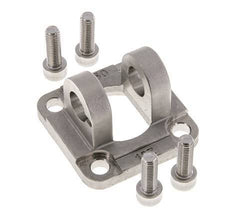 Clevis Female 50 mm ISO 15552 ISO 21287 Stainless steel 316 (1.4401)