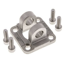 Clevis Female 50 mm ISO 15552 ISO 21287 Stainless steel 316 (1.4401)