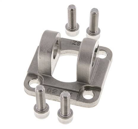 Clevis Female 50 mm ISO 15552 ISO 21287 Stainless steel 316 (1.4401)