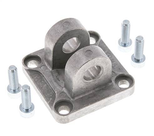 Clevis Female 63 mm ISO 15552 ISO 21287 Aluminium