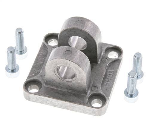 Clevis Female 63 mm ISO 15552 ISO 21287 Aluminium