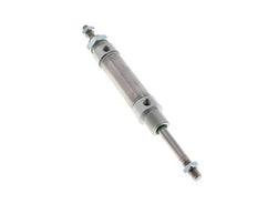 ISO 6432 Round Double Acting Cylinder 25-40mm - Magnetic - Male Threaded - Double Rod