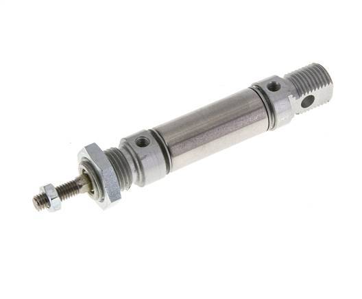 ISO 6432 Round Double Acting Cylinder 16-10mm - Magnetic - Non-Rotating