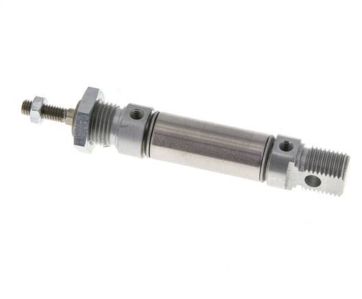ISO 6432 Round Double Acting Cylinder 16-10mm - Magnetic - Non-Rotating