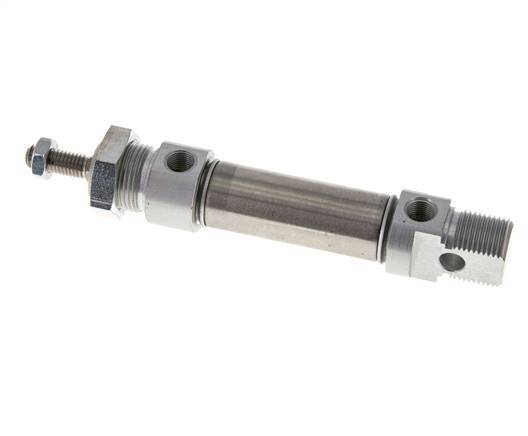 ISO 6432 Round Double Acting Cylinder 20-25mm - Magnetic - Non-Rotating
