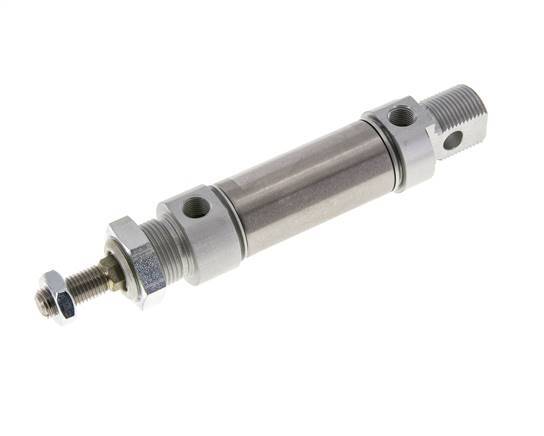 ISO 6432 Round Double Acting Cylinder 25-25mm - Magnetic - Non-Rotating