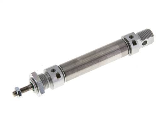 ISO 6432 Round Double Acting Cylinder 16-40mm - Magnetic - Damping