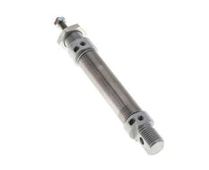 ISO 6432 Round Double Acting Cylinder 16-40mm - Magnetic - Damping