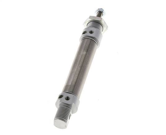 ISO 6432 Round Double Acting Cylinder 16-40mm - Magnetic - Damping