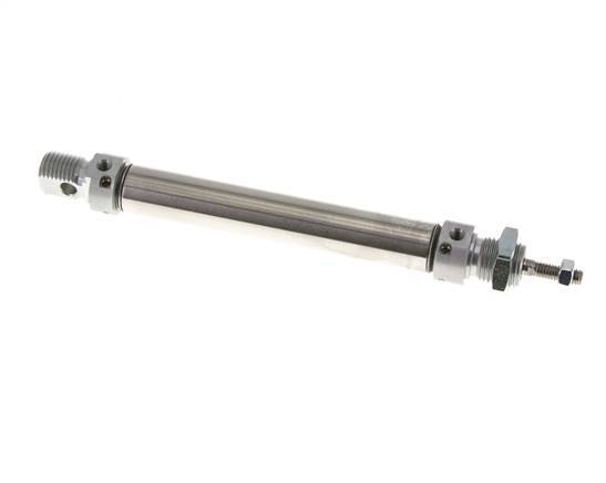 ISO 6432 Round Double Acting Cylinder 16-80mm - Magnetic - Damping