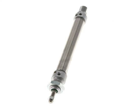 ISO 6432 Round Double Acting Cylinder 16-80mm - Magnetic - Damping
