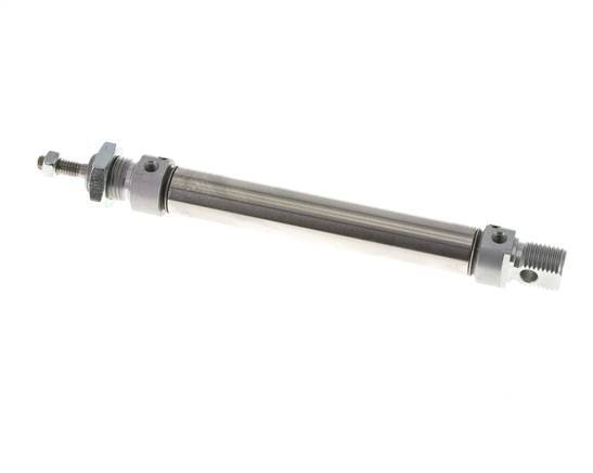 ISO 6432 Round Double Acting Cylinder 16-80mm - Magnetic - Damping