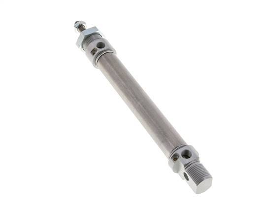 ISO 6432 Round Double Acting Cylinder 20-100mm - Magnetic - Damping