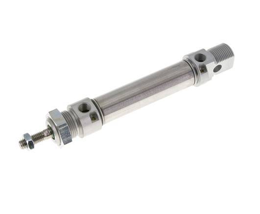 ISO 6432 Round Double Acting Cylinder 20-50mm - Magnetic - Damping